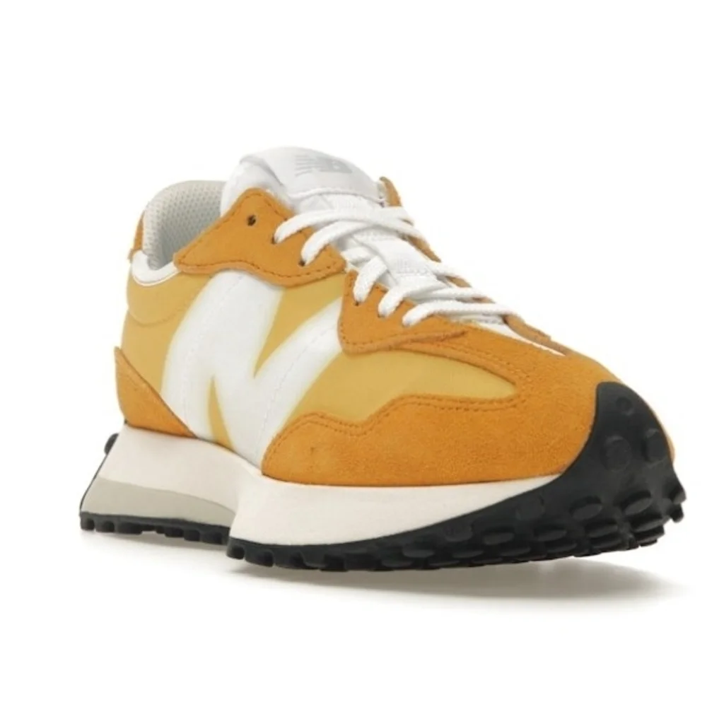 New Balance Women's Athletic Shoes - Orange and White - Picture 4 of 4